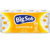 Fine & Soft Chamomile perfumed toilet paper with chamomile scent 150 pieces 3 ply 8 rolls
