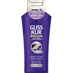 Gliss Kur Ultimate Volume Regeneration and Volume Hair Shampoo 250 ml