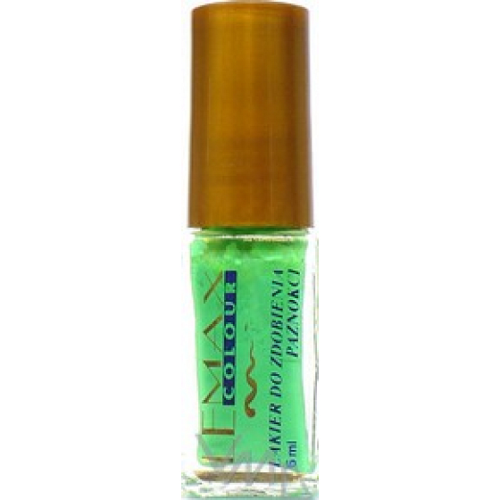 Lemax Decorating nail polish shade green neon 6 ml