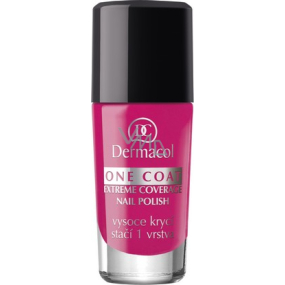 Dermacol One Coat Extreme Coverage Nail Polish nail polish 143 10 ml