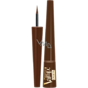 Pupa Dot Shock Vamp! Definition Liner eyeliner with felt applicator 001 Creamy Chocolate 2.5 ml