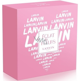 Lanvin Eclat de Fleurs perfumed water for women 50 ml + body lotion 100 ml, gift set