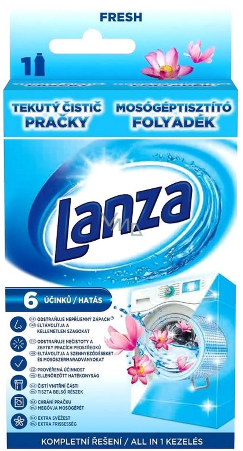 Lanza Fresh Scent Liquid Washing Machine Cleaner 1 dose 250 ml VMD