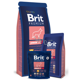 Brit Premium Junior L for puppies of large breeds from 4 - 24 months, 25 - 45 kg - 3 kg Complete food