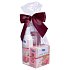 Kappus Rose shower gel 250 ml + body lotion 200 ml + solid soap 125 g, cosmetic set