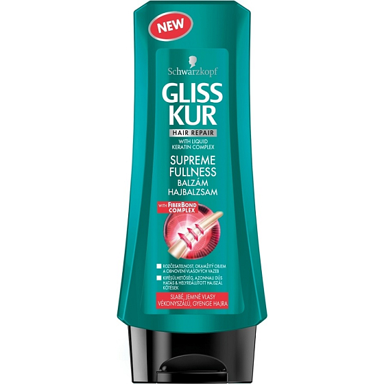 Gliss Kur Supreme Fullness balm for weak and fine hair 200 ml