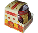 Admit Christmas Balls aromatic candle in glass 80 g