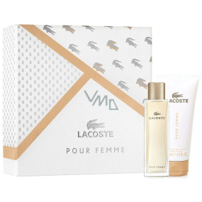 Lacoste pour Femme perfumed water 50 ml + body lotion 100 ml, gift set
