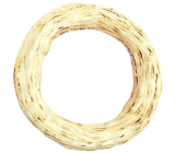 Straw wreath 20 cm