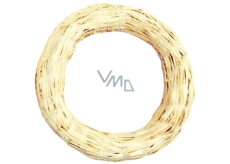 Straw wreath 20 cm