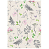 Ditipo Gift wrapping paper 70 x 200 cm Light green, ferns and flowers