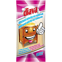 Diava Wet Wipes for Furniture, 30 pcs