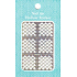 Nail Accessory Hollow Sticker templates for nails multicolored drops 1 sheet 129
