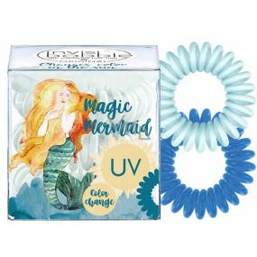 Invisibobble Magic Mermaid Ocean Tango Color changing hair blue spiral 3 pieces