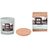Arome Aroma Sensation Coastal Driftwood scented candle in glass with cork lid 7.5 x 8.5 cm 340 g