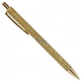 Albi Pen glittering gold 14 cm
