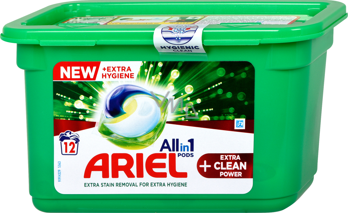 Ariel All in 1 Pods Extra Clean Power gel capsules universal for