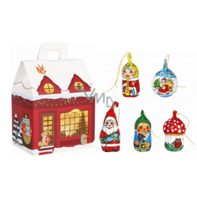 Albi Snow House Playful Animals with Chocolate Figures 60 g