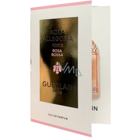 Guerlain Aqua Allegoria Rosa Rossa eau de parfum for women 1 ml with spray, vial
