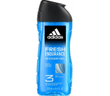 Adidas Fresh Endurance 3in1 shower gel for body, hair and skin for men 250 ml