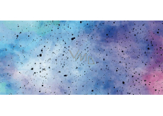 Albi Greeting Card Envelope Pink Universe 9 x 19 cm