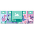 Harmony Dino 3-ply children's paper handkerchiefs, 10× 10 pcs