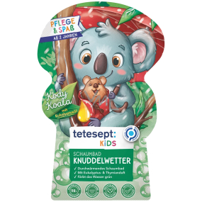 Tetesept Koala Bath foam with green effect 40 ml