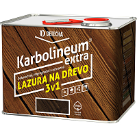 Karbolineum Extra 3v1 wood stain, colorless, 3.5 kg