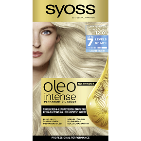 Syoss Oleo Intense hair color 12-01 Ultra platinum