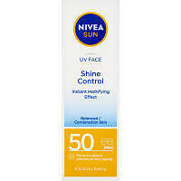 Nivea Sun Shine Control Mattifying Sunscreen Cream, SPF 50, 50 ml