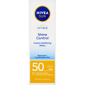 Nivea Sun Shine Control Mattifying Sunscreen Cream, SPF 50, 50 ml