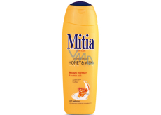Mitia Soft Care Honey & Milk with honey extract 400 ml shower gel
