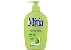 Mitia Soft Care Aloe & Milk liquid soap dispenser 500 ml