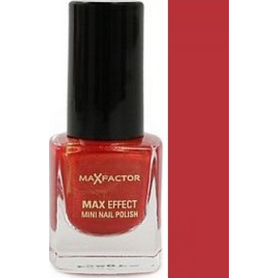 Max Factor Max Effect Mini Nail Polish nail polish 10 Deep Coral 4.5 ml
