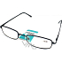 Berkeley Optical Frames +2,50 Black Small CB02 1 Piece MC2052