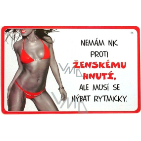 Nekupto Humor in the Czech Republic humorous sign 15 x 10 cm 1 piece