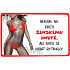 Nekupto Humor the Czech Way humorous sign 15 x 10 cm 1 piece