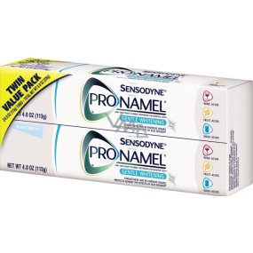 Sensodyne Pronamel Whitening toothpaste with a gentle whitening effect 2 x 75 ml, duopack