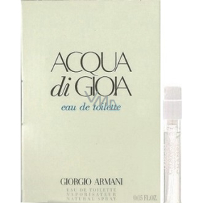 Giorgio Armani Acqua di Gioia Eau de Toilette Eau de Toilette for Women 1.5 ml with spray, vial