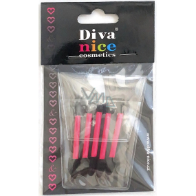 Diva & Nice Double-sided eyeshadow applicator 6.5 cm 5 pieces