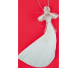 Angel flying abaca for hanging 21 cm 1 piece