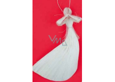 Angel flying abaca for hanging 21 cm 1 piece