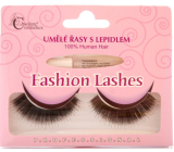 Absolute Cosmetics Fashion Lashes false adhesive lashes medium long curly black 76 black 1 pair