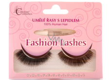 Absolute Cosmetics Fashion Lashes false adhesive lashes medium long curly black 76 black 1 pair