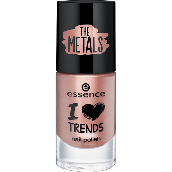 Essence I Love Trends Nail Polish The Metals nail polish 33 Rose Beats 8 ml