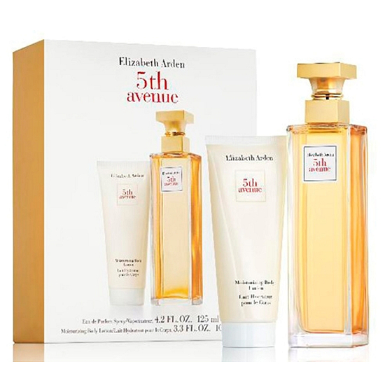 Elizabeth Arden 5th Avenue perfumed water for women 125 ml + body lotion 100 ml, gift set