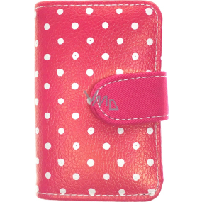 Albi Design manicure Pink with polka dots 6 pieces