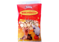 Tobby Piškoty krmné pro psy a ostatní domácí zvířata Mini 120 g