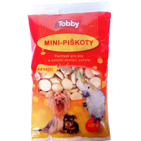 Tobby Sponge cakes for dogs and other pets Mini 120 g