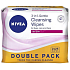 Nivea 3in1 Soothing Gentle Cleansing Wipes Dry and Sensitive Skin Duo 2 x 25 pieces